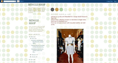 Desktop Screenshot of mingleshop.blogspot.com