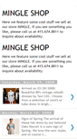 Mobile Screenshot of mingleshop.blogspot.com