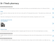 Tablet Screenshot of doctortriedspharmacy.blogspot.com