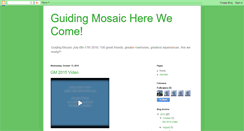 Desktop Screenshot of guiding-mosaic-here-we-go.blogspot.com