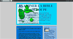 Desktop Screenshot of examinerlabible.blogspot.com