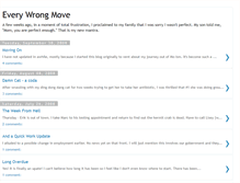 Tablet Screenshot of everywrongmove.blogspot.com