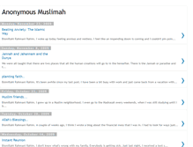 Tablet Screenshot of anonymousmuslimah925.blogspot.com