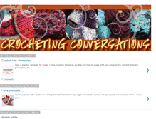 Tablet Screenshot of crochetingconversations.blogspot.com