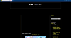 Desktop Screenshot of mypinkdolphin.blogspot.com