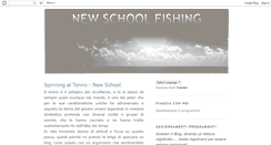 Desktop Screenshot of newschoolfishing.blogspot.com