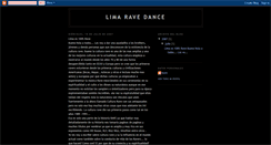 Desktop Screenshot of limadance.blogspot.com