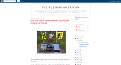 Desktop Screenshot of flemishamerican.blogspot.com