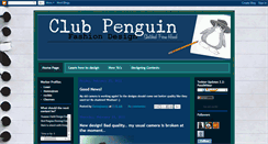 Desktop Screenshot of clubpenguinfashiondesigns.blogspot.com