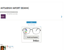 Tablet Screenshot of deminicmitsubishi.blogspot.com