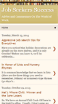 Mobile Screenshot of jobseekerssuccess.blogspot.com