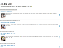 Tablet Screenshot of mrbigdick.blogspot.com