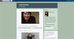 Desktop Screenshot of juliasweeney.blogspot.com