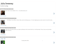 Tablet Screenshot of juliasweeney.blogspot.com