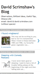 Mobile Screenshot of davidscrimshaw.blogspot.com
