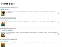 Tablet Screenshot of crochetdlane.blogspot.com