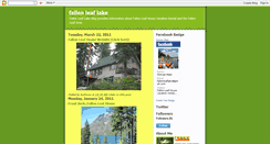 Desktop Screenshot of fallenleafhouse.blogspot.com