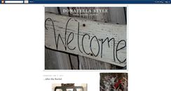 Desktop Screenshot of donatellastyle.blogspot.com