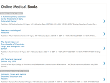 Tablet Screenshot of onlinemedicalbooks.blogspot.com