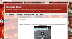 Desktop Screenshot of footballcraft.blogspot.com