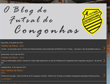 Tablet Screenshot of futsalcongonhas.blogspot.com