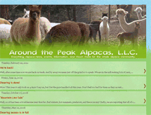 Tablet Screenshot of alpacablogcolorado.blogspot.com