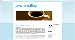 Desktop Screenshot of javalangblog.blogspot.com