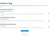 Tablet Screenshot of buttloverblog.blogspot.com