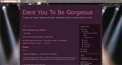 Desktop Screenshot of dareyoutobegorgeous.blogspot.com