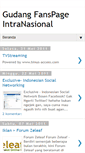 Mobile Screenshot of gudangfanspageintranasional.blogspot.com