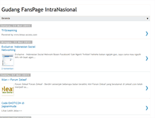 Tablet Screenshot of gudangfanspageintranasional.blogspot.com