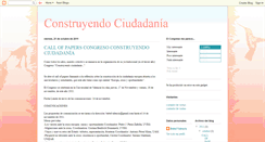 Desktop Screenshot of construyendoeuropea.blogspot.com