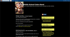 Desktop Screenshot of colemanband.blogspot.com