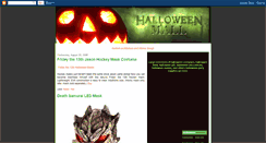 Desktop Screenshot of halloweenmall.blogspot.com