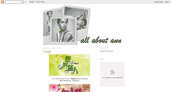 Desktop Screenshot of about-annkok.blogspot.com