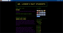 Desktop Screenshot of lieberstudents.blogspot.com