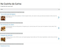 Tablet Screenshot of nacozinhadacarina.blogspot.com