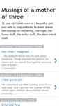 Mobile Screenshot of musingsofamotherof3.blogspot.com