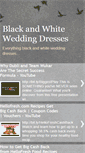 Mobile Screenshot of blackandwhiteweddingdresses.blogspot.com