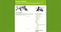 Desktop Screenshot of paintballscenario.blogspot.com