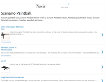 Tablet Screenshot of paintballscenario.blogspot.com