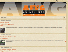 Tablet Screenshot of animalistifvg.blogspot.com