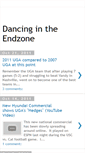 Mobile Screenshot of dancingintheendzone.blogspot.com