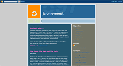 Desktop Screenshot of jconeverest.blogspot.com