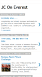 Mobile Screenshot of jconeverest.blogspot.com