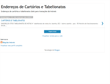 Tablet Screenshot of cartoriosetabelionatos.blogspot.com