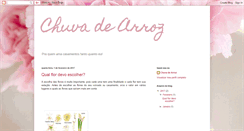 Desktop Screenshot of chuva-de-arroz.blogspot.com