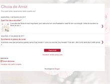 Tablet Screenshot of chuva-de-arroz.blogspot.com