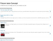 Tablet Screenshot of futureautoconcept.blogspot.com