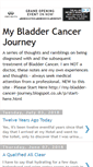 Mobile Screenshot of my-bladder-cancer-journey.blogspot.com